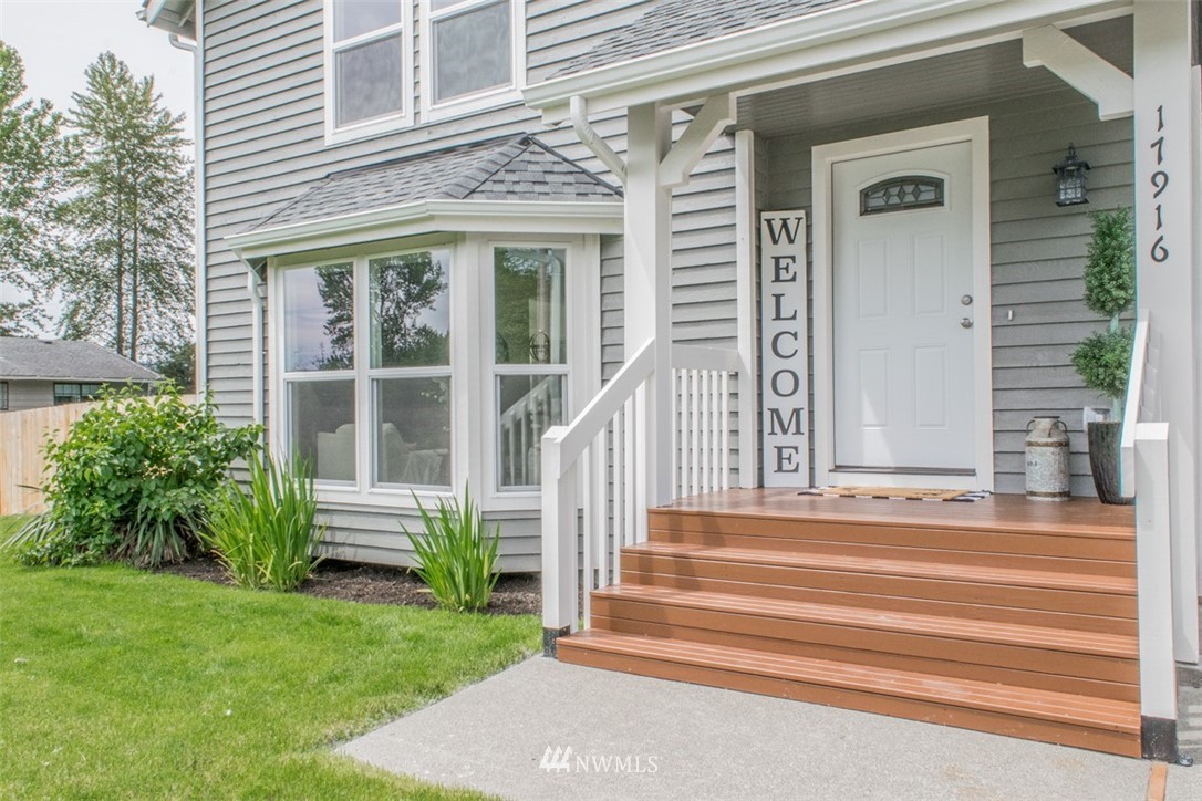 17916 Tester Road Snohomish, WA 98290 - Photo 3 of 28 a front view of a house with a garden