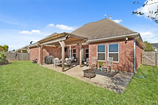 a view of a house with patio