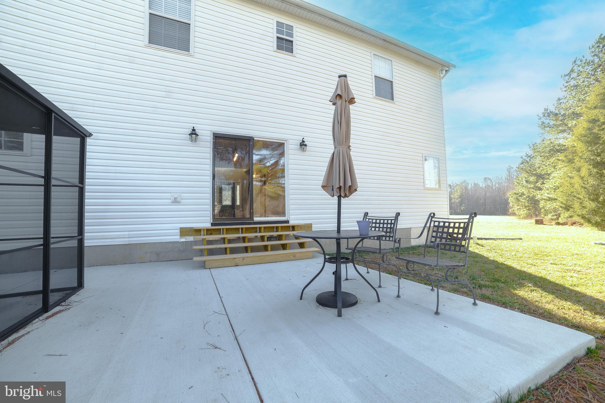 22030 Cartwright Road Leonardtown, MD 20650 - Photo 62 of 82 Poured patio