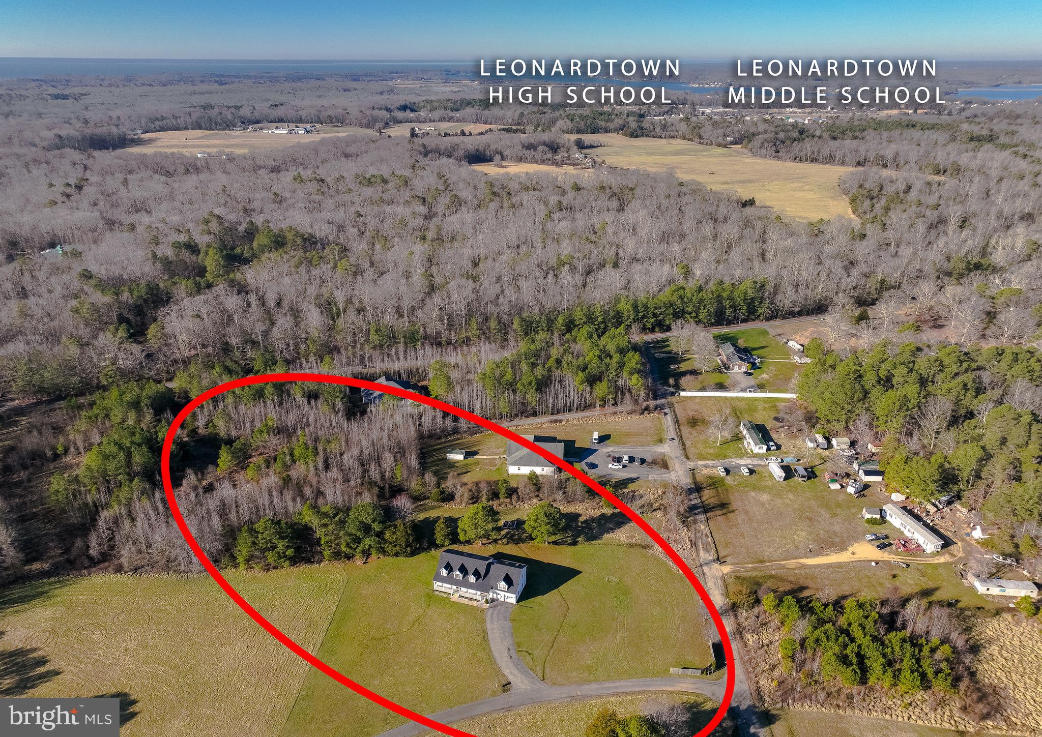 22030 Cartwright Road Leonardtown, MD 20650 - Photo 78 of 82 Overhead
