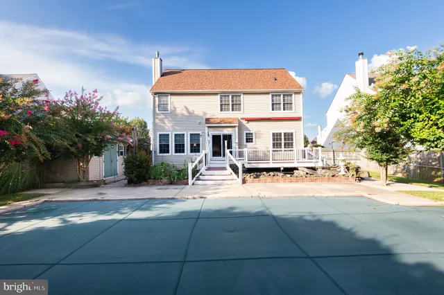 a view of a building with a street