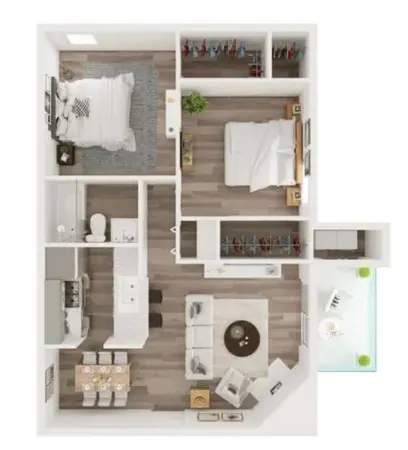 $1,003 | 4600 West Pioneer Drive, Unit 17, Irving, TX 75061