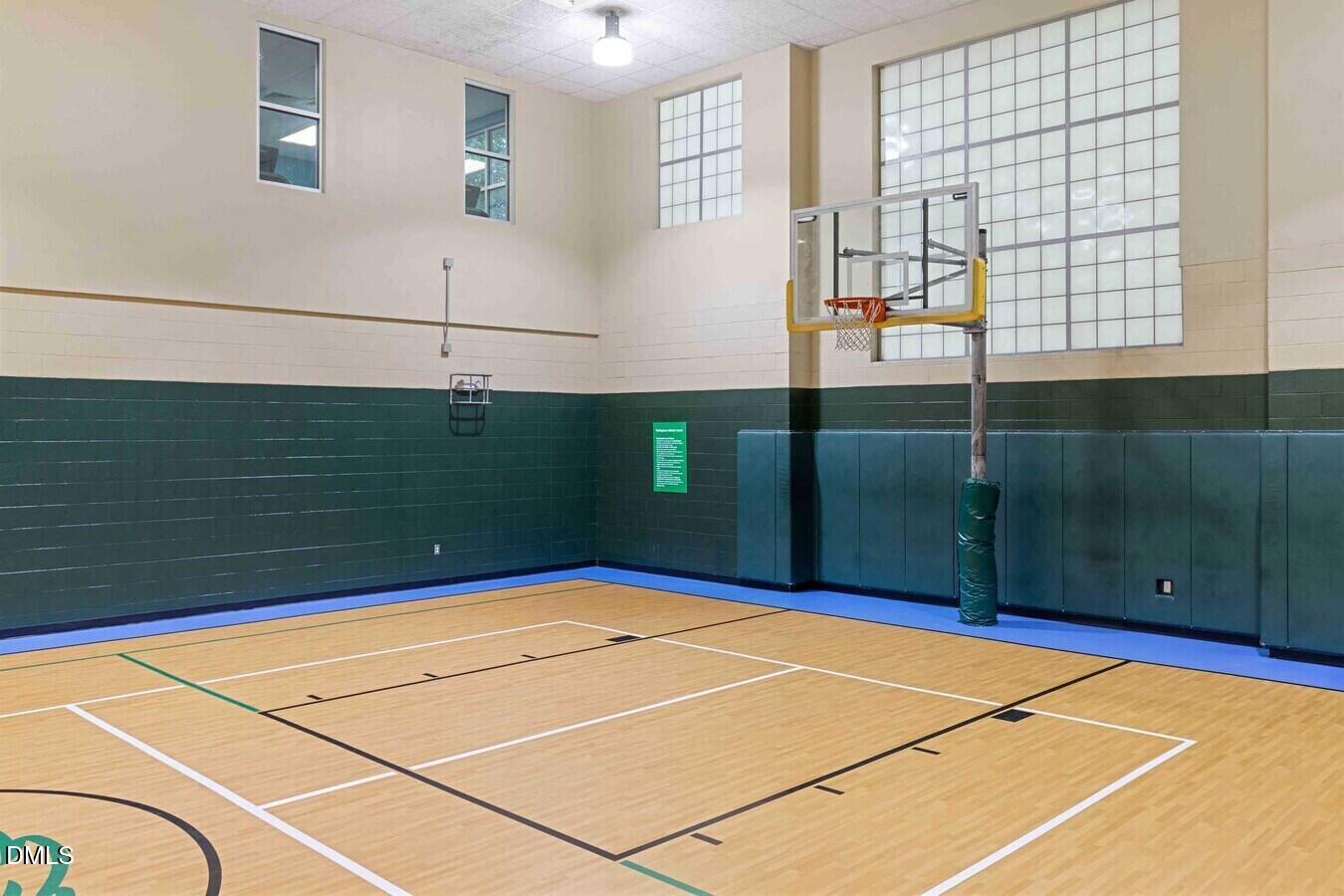 2101 Blackwolf Run Lane, Unit ST Raleigh, NC 27604 - Photo 20 of 30 a view of a indoor basketball court