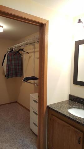 2052 North 3639th Road Serena, IL 60549 - Photo 5 of 15 a bathroom with a granite countertop sink and a mirror