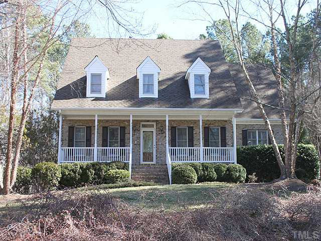 2504 Barton Ridge Court Raleigh, NC 27613 - Photo 2 of 25 A view of the front of the house showing the well cared for landscaping and hardwood tress that flank the front yard. Exterior Front