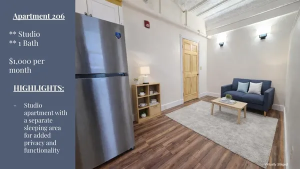 $1,000 | 27 East Main Street, Unit 206, Waterloo, NY 13165