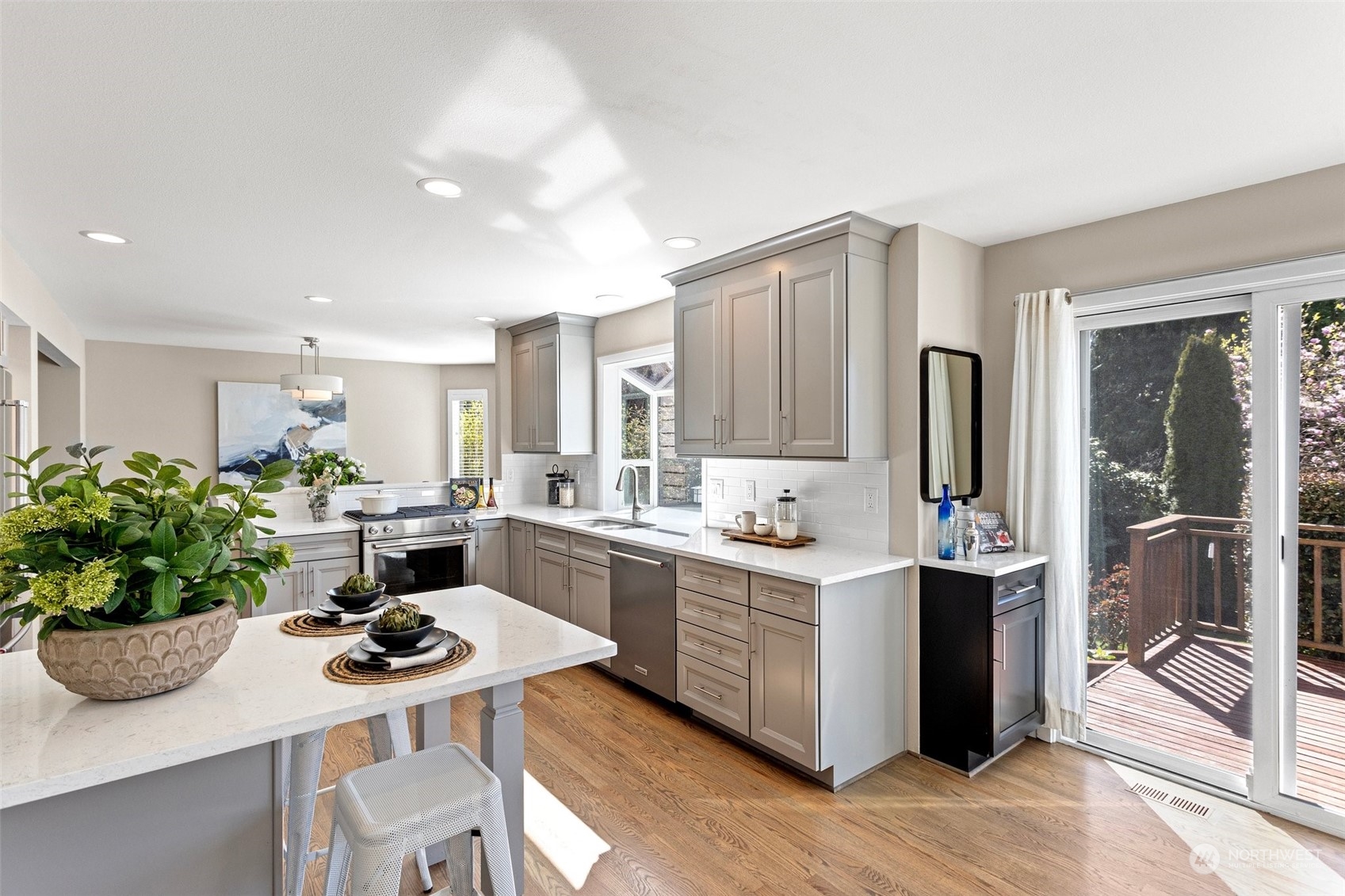 112 236th Place Southwest Bothell, WA 98021 - Photo 11 of 40 a kitchen with a sink and cabinets