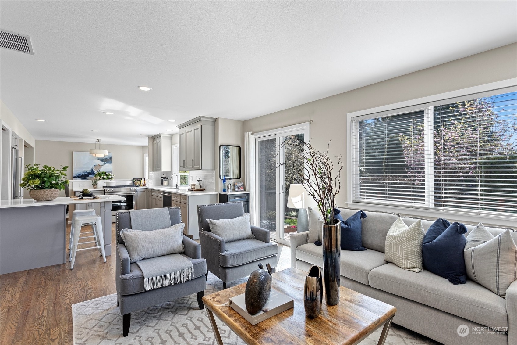 112 236th Place Southwest Bothell, WA 98021 - Photo 13 of 40 a living room with furniture and a large window