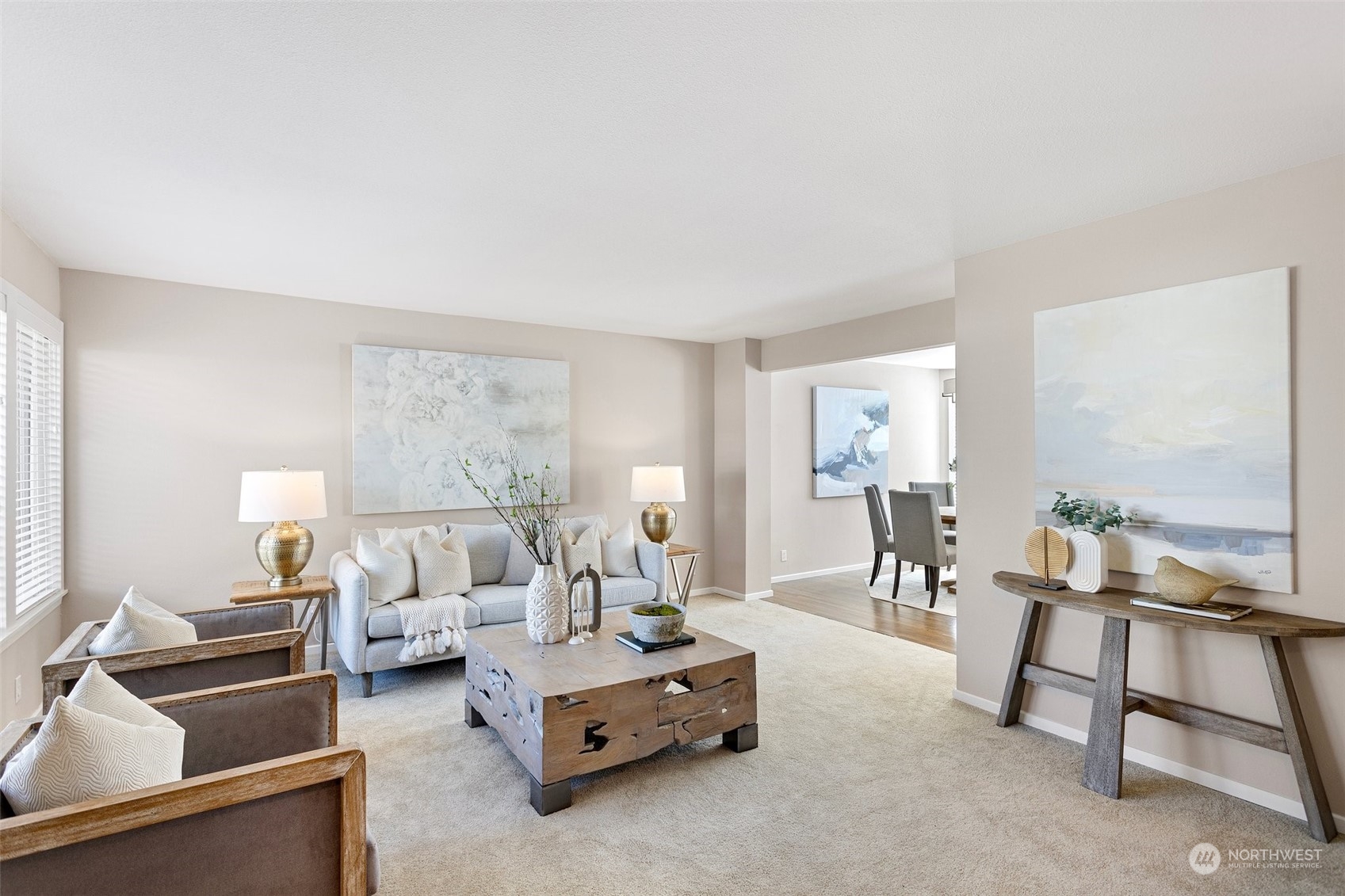 112 236th Place Southwest Bothell, WA 98021 - Photo 4 of 40 a living room with furniture and a wooden floor