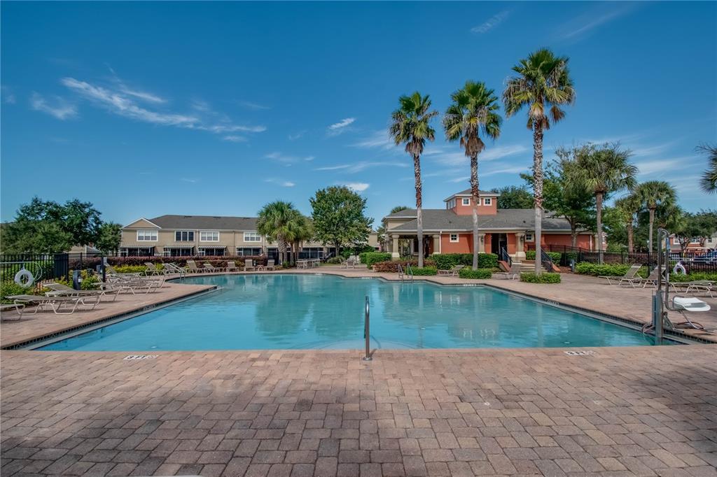 4122 Southwest 54th Circle Ocala, FL 34474 - Photo 37 of 47 a view of a swimming pool with a patio