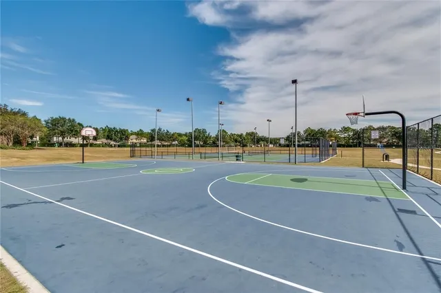 a table and chairs in the patio