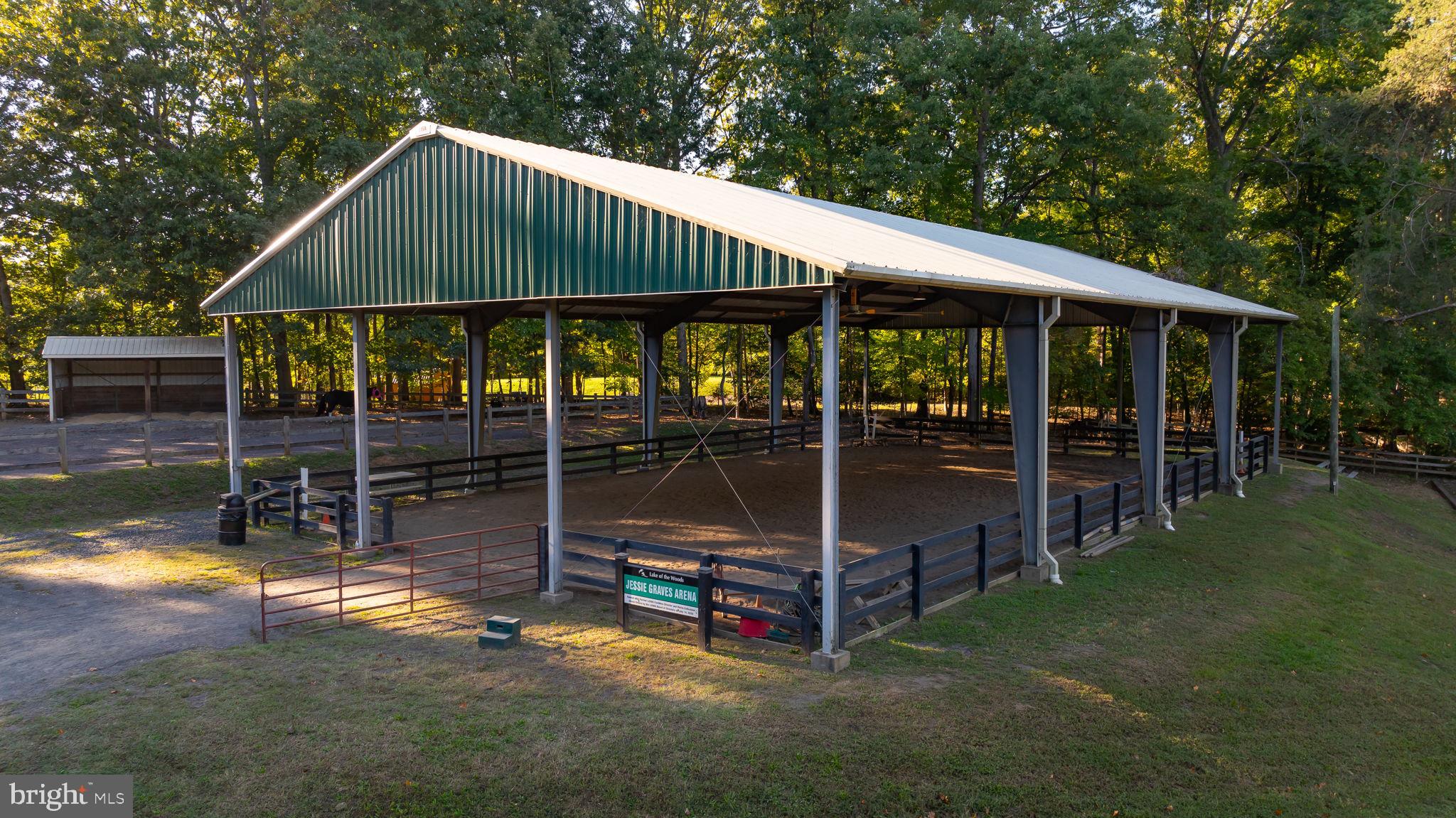 200 Wilderness Lane Locust Grove, VA 22508 - Photo 42 of 67 Spacious covered riding arena awaits.