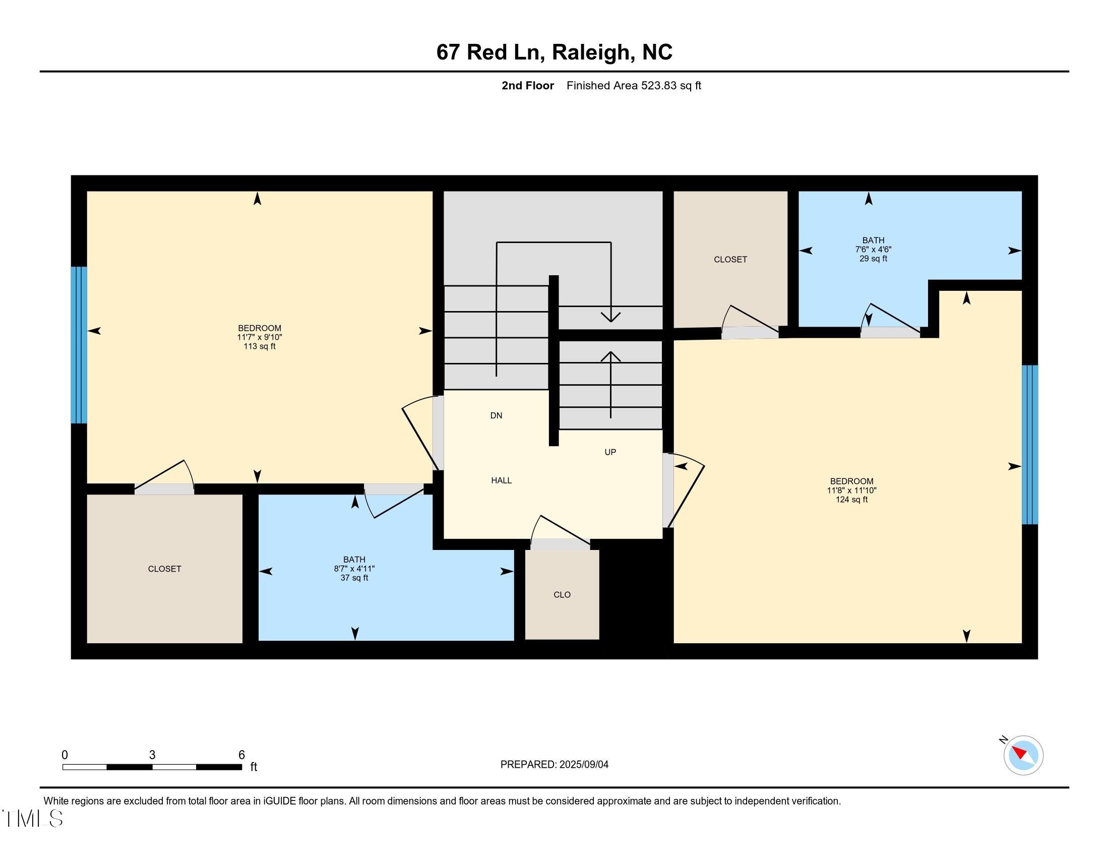 67 Red Lane Raleigh, NC 27606 - Photo 29 of 33 Second Floor