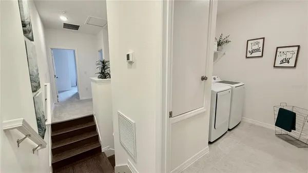 a view of walk in closet