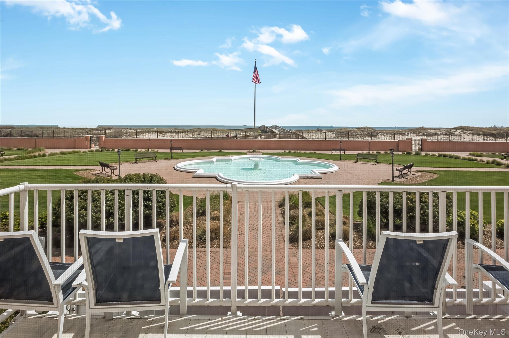 2 Richmond Road, Unit 6M Lido Beach, NY 11561 - Photo 5 of 21 a view of a balcony with wooden floor and city view