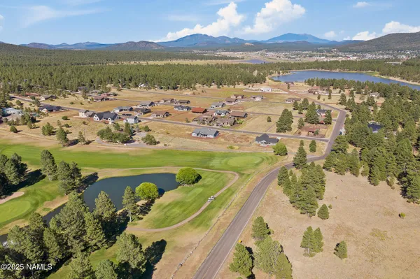 a view of lake with mountain