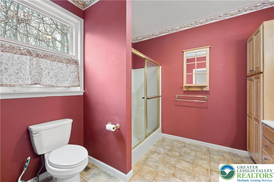 1 Pinewood Circle Hazleton, PA 18202 - Photo 19 of 33 a bathroom with a toilet