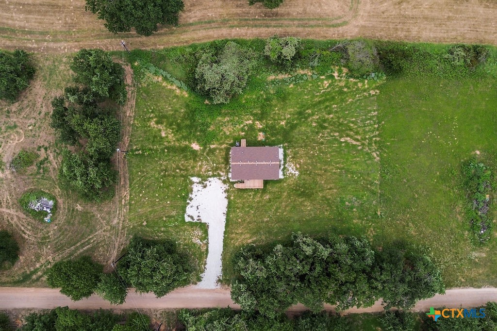 375 Alto Lane Waco, TX 76705 - Photo 4 of 27 an aerial view of a house with a yard