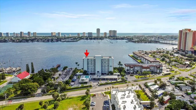 a view of a city with tall buildings