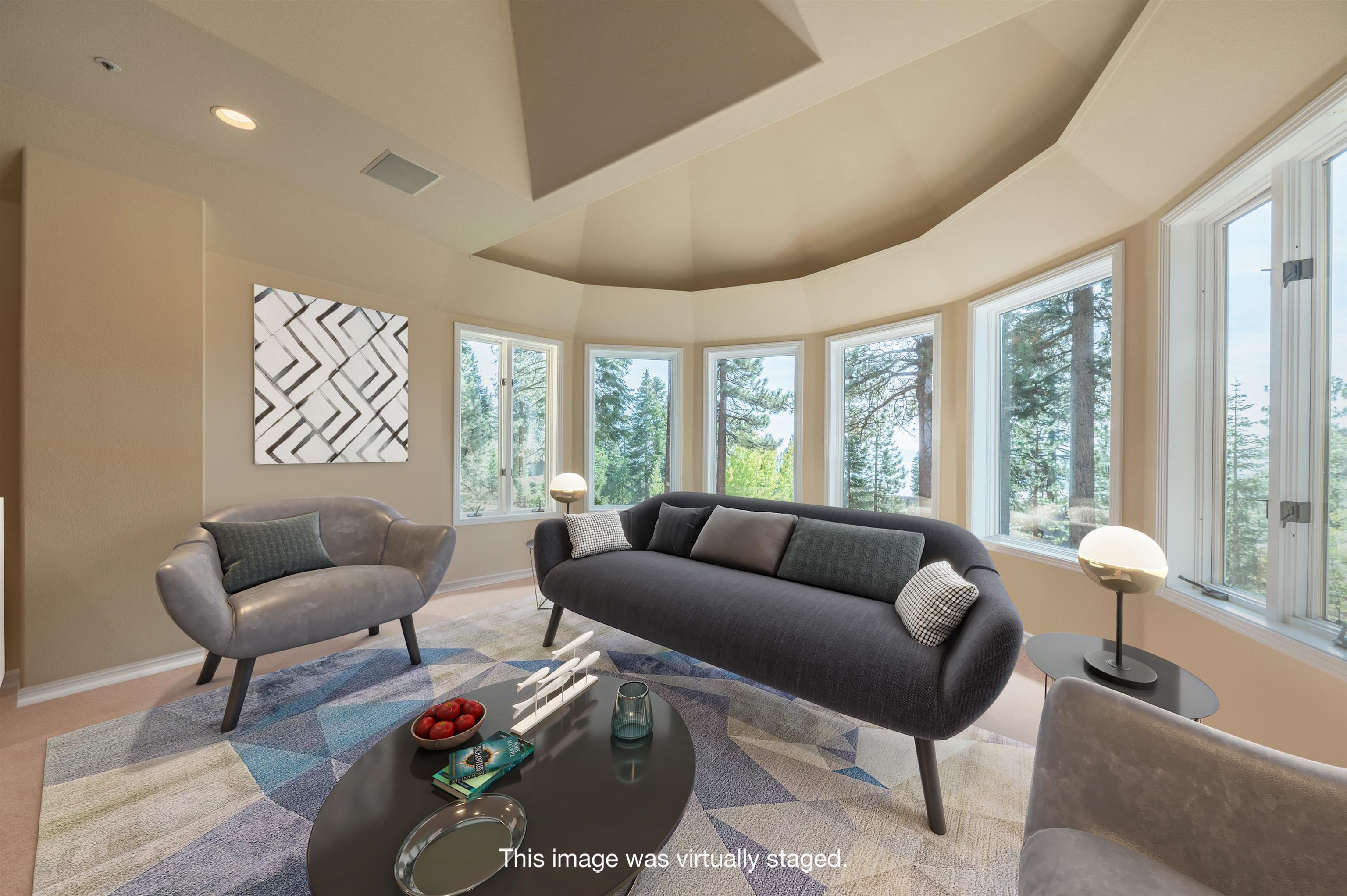 949 Fairview Boulevard Incline Village, NV 89451 - Photo 3 of 21 a living room with furniture and a large window