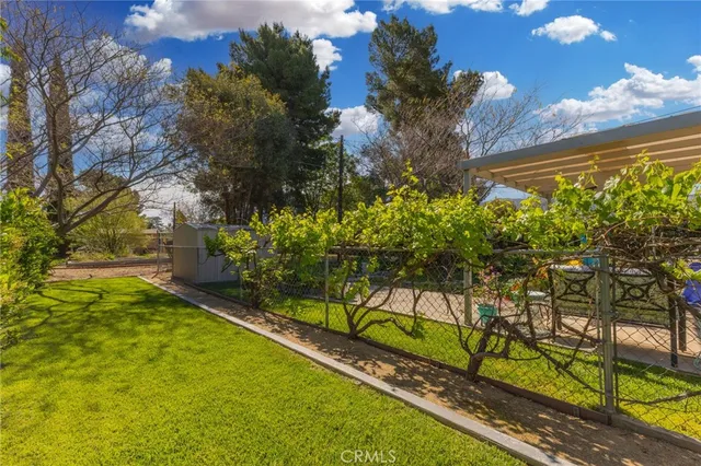 a view of a back yard of the house
