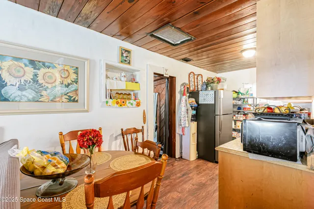 a view of a building with a park