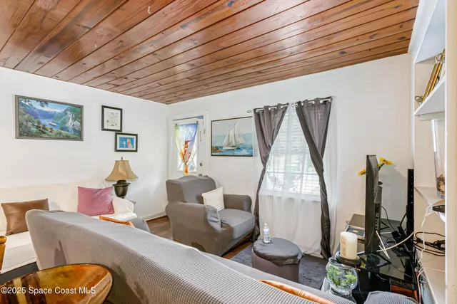 a view of a building on a street