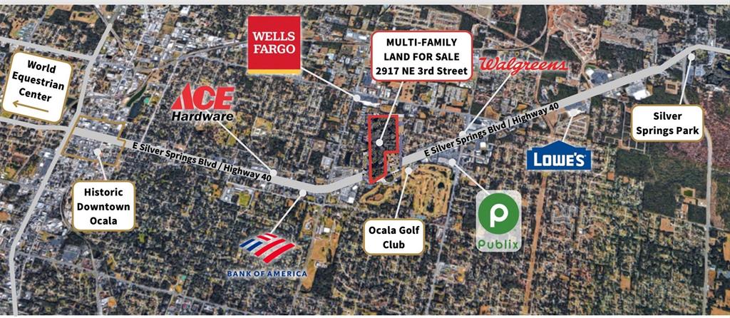 2917 Northeast 3rd Street Ocala, FL 34470 - Photo 2 of 10 a sign that is on the wall