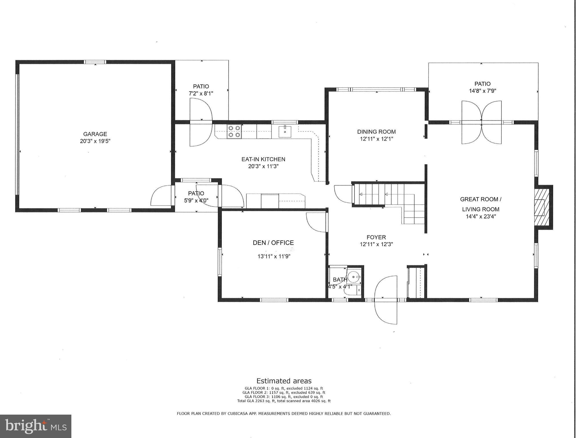 622 Mount View Road Berwyn, PA 19312 - Photo 46 of 48 Main Floor Sketch