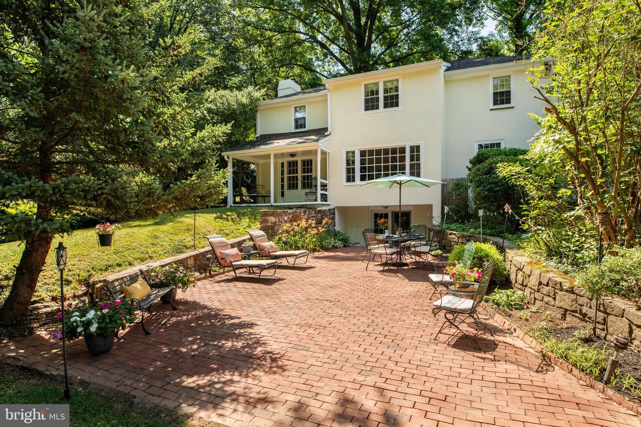 622 Mount View Road Berwyn, PA 19312 - Photo 8 of 48 View from Back Yard