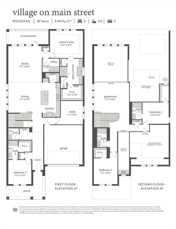 9453 Hedge Street Frisco, TX 75035 - Photo 13 of 15 Designed for the family who loves to entertain, our Rousseau plan offers a fantastic open concept floor plan with plenty of space for family and friends!
