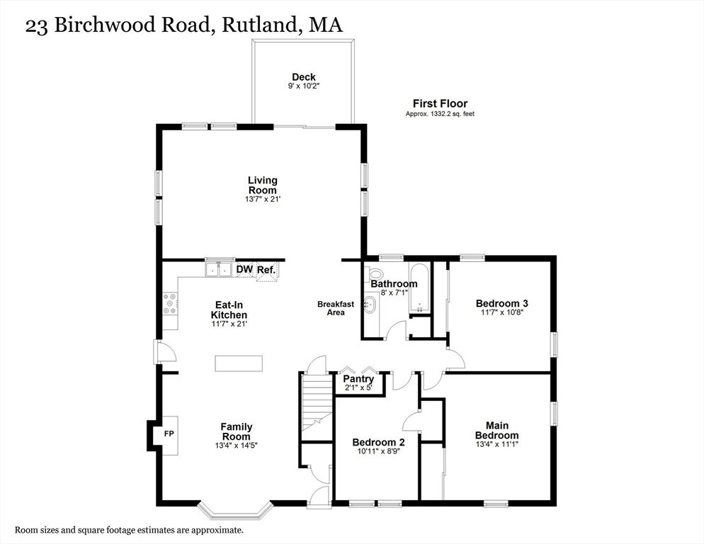 23 Birchwood Road Rutland, MA 01543 - Photo 34 of 35 a picture of a book and a bed