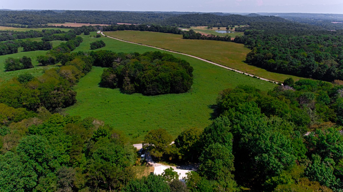 1758 Old Stage Road Ardmore, TN 38449 - Photo 24 of 25 an aerial view of green landscape with trees houses and mountain view