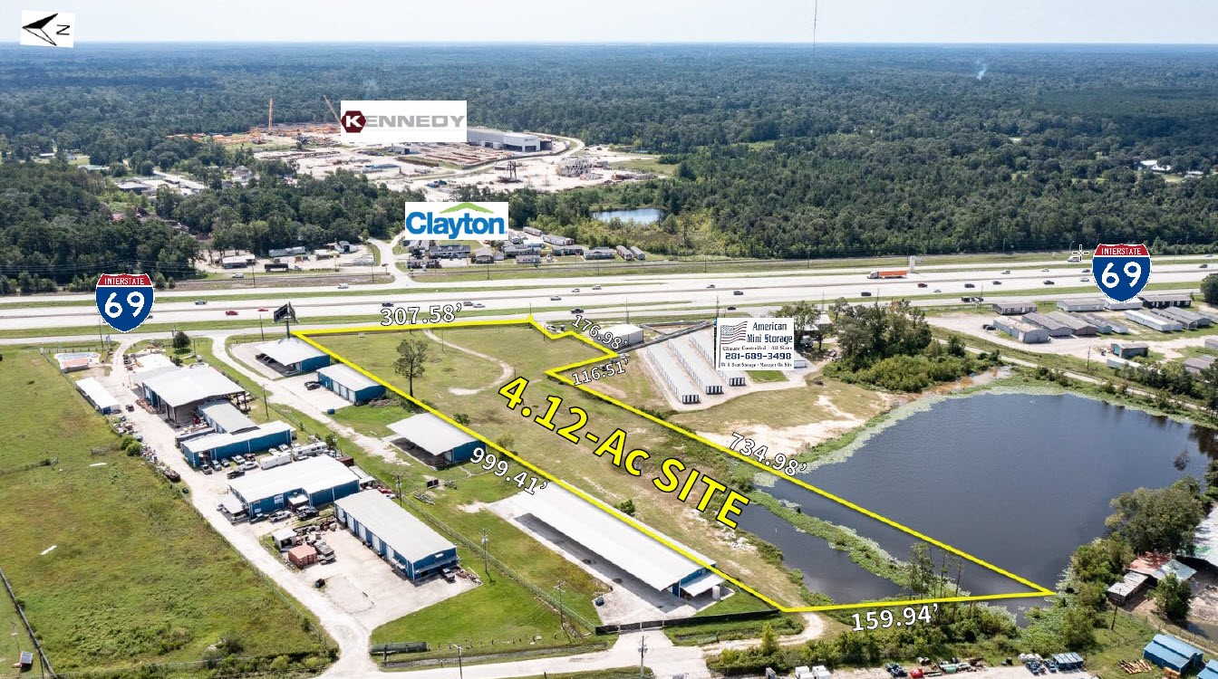 12794 Highway 59 Splendora, TX 77372 - Photo 3 of 12 a view of swimming pool with outdoor space and seating area