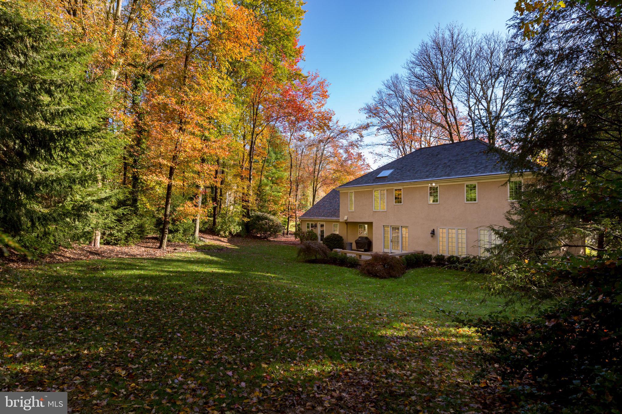 415 Round Hill Road Wayne, PA 19087 - Photo 33 of 37 Rear Yard.