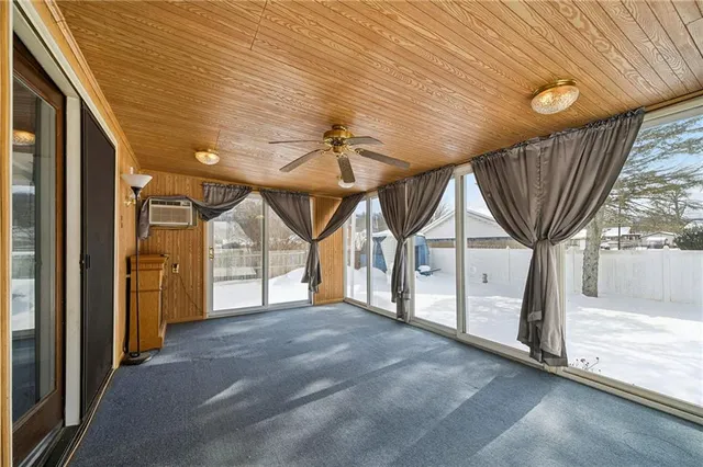 a view of porch and garden