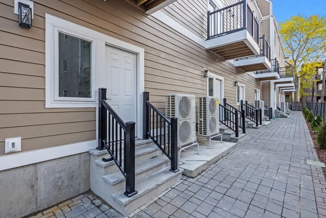 a cars parked in front of a building