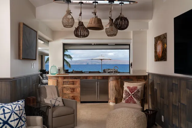 a view of a livingroom with furniture and window
