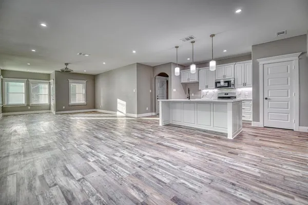 a view of empty room