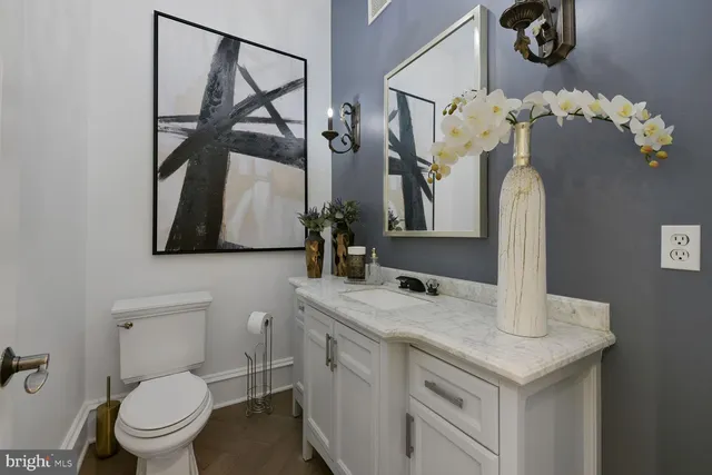 a view of a swimming pool with a yard