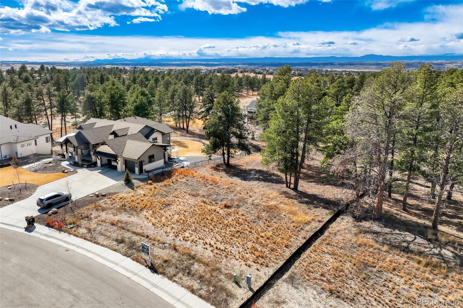 5805 Powell Road Parker, CO 80134 - Photo 11 of 11 view of an outdoor space with mountain view