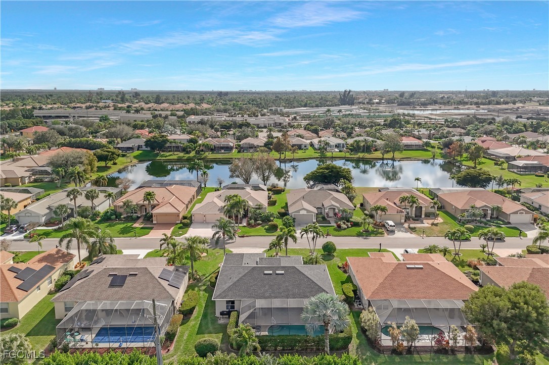 15047 Balmoral Loop Fort Myers, FL 33919 - Photo 35 of 37 an aerial view of residential houses with outdoor space