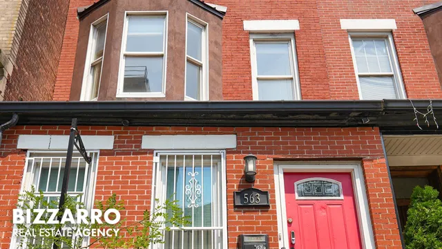 a view of a building with a window