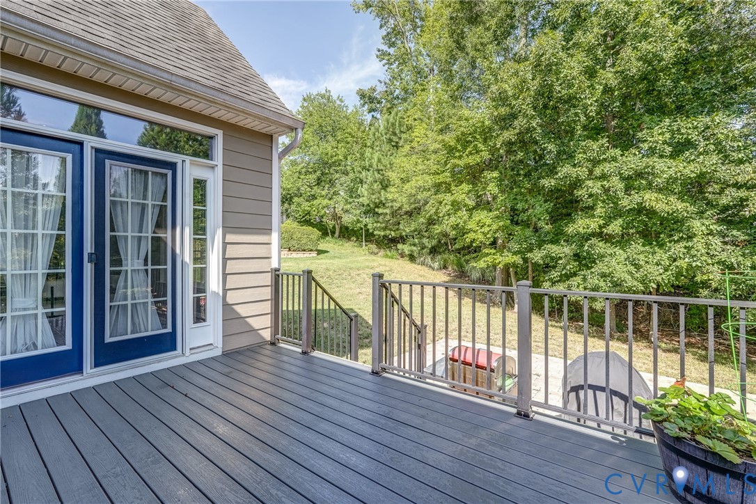 3612 Edenfield Road Midlothian, VA 23113 - Photo 43 of 50 a view of a house with a deck