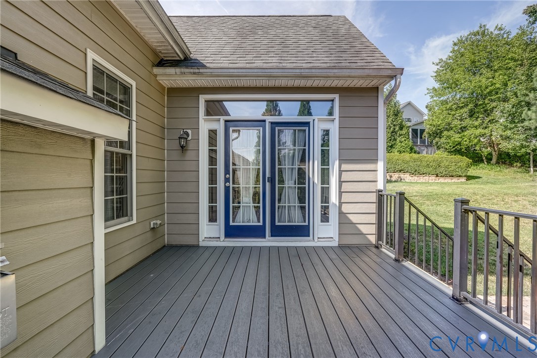 3612 Edenfield Road Midlothian, VA 23113 - Photo 44 of 50 a view of a house with a deck