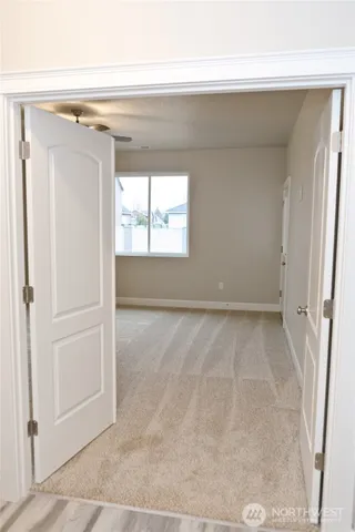 a view of empty room