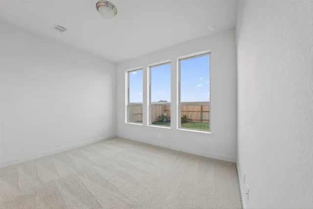 a view of empty room