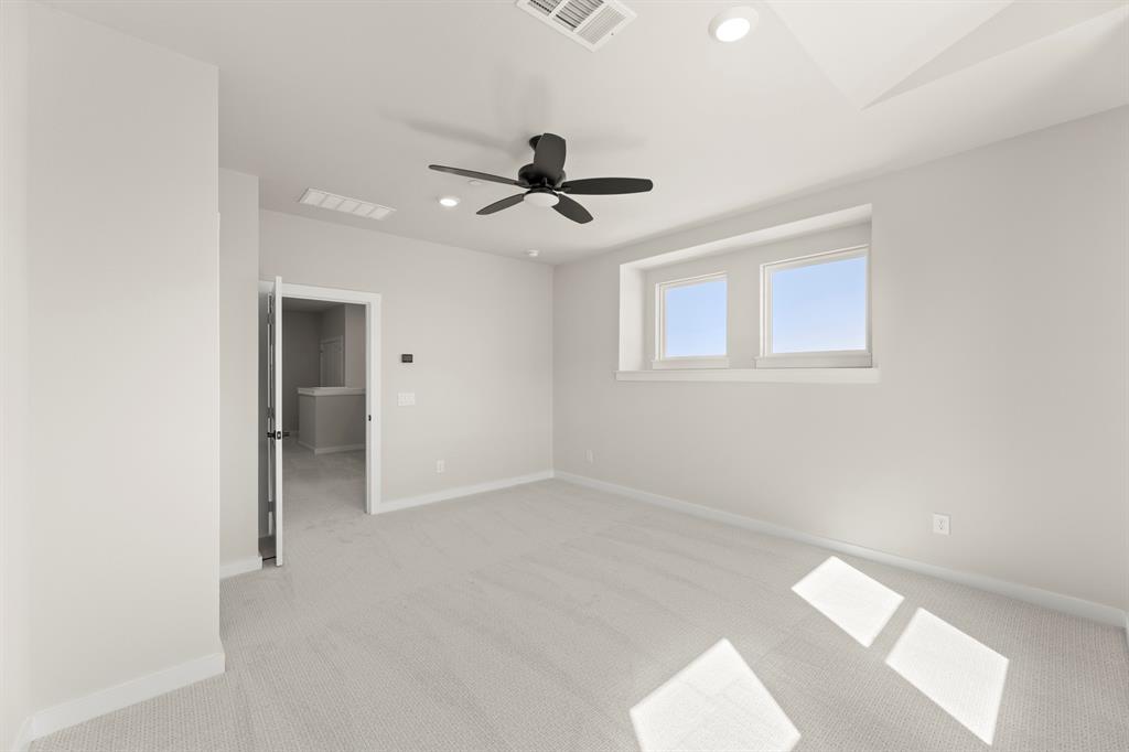2001 Aldrich Road Celina, TX 75009 - Photo 28 of 37 wooden floor in an empty room with a window