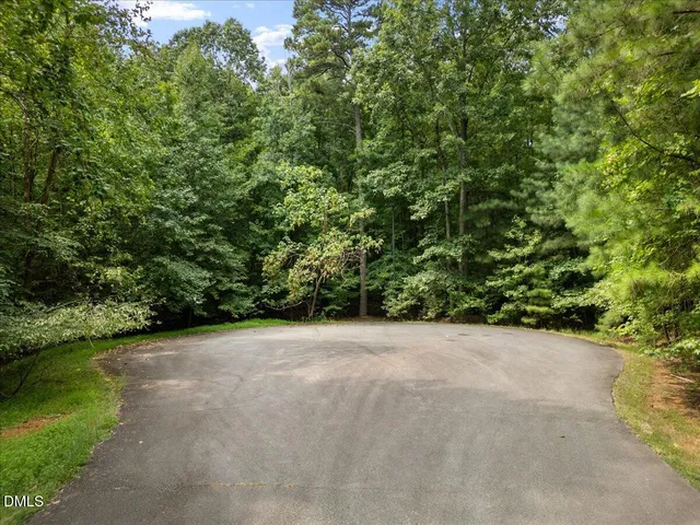 a view of a yard with a trees