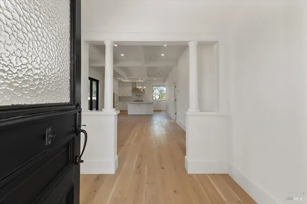 wooden floor in an empty room